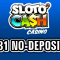 Thumbnail image for Exclusive No-Deposit bonus on Sloto’Cash
